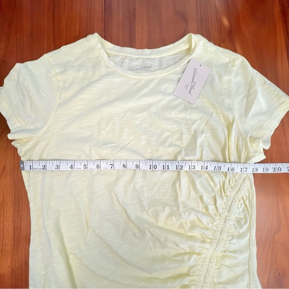 Universal Thread Short-Sleeve Ruched Knit Mini T-Shirt Dress, L - Picture 7 of 10